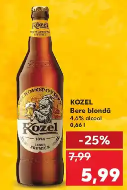 Kaufland KOZEL Bere blondă Ofertă