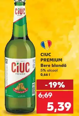 Kaufland CIUC Premium Bere blondǎ Ofertă