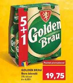 Kaufland GOLDEN BRAU Bere blondă Ofertă