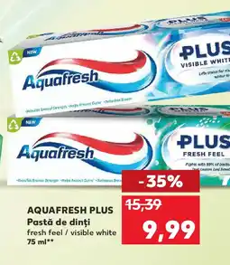 Kaufland AQUAFRESH Plus Pastă de dinți Ofertă