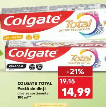 Kaufland COLGATE Total Pastă de dinți Ofertă