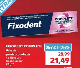 Kaufland FIXODENT Complete Adeziv pentru proteză Ofertă