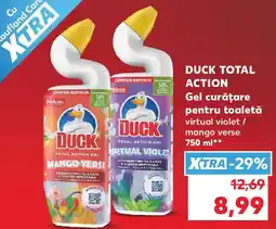 Kaufland DUCK Total Action Gel curăţare pentru toaletă Ofertă