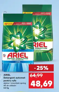 Kaufland ARIEL Detergent automat pentru rufe Ofertă