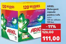 Kaufland ARIEL Detergent capsule pentru rufe Ofertă