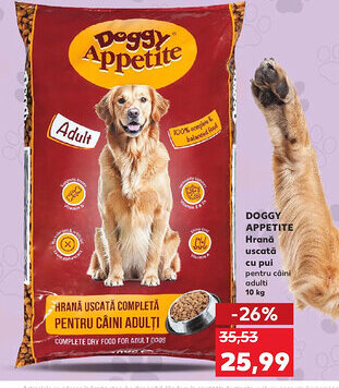 Kaufland DOGGY Appetite Hrană uscată cu pui Ofertă
