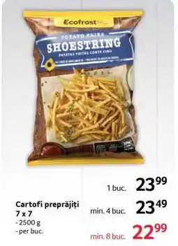 Selgros Cartofi preprăjiți 7 x 7 Ofertă