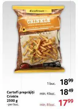 Selgros Cartofi prăjiți Crinkle Ofertă