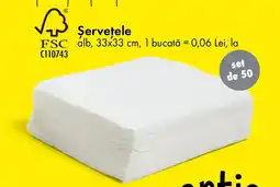 TEDI Şervețele Ofertă