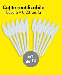 TEDI Cutite reutilizabile Ofertă