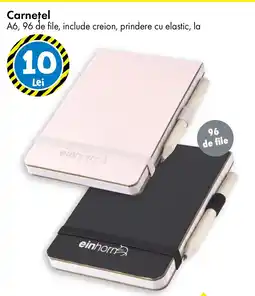 TEDI Carnetel Ofertă