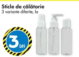 TEDI Sticle de călătorie Ofertă