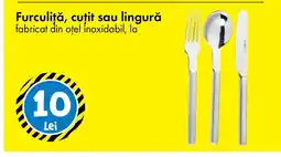 TEDI Furculiță, cuțit sau lingură Ofertă