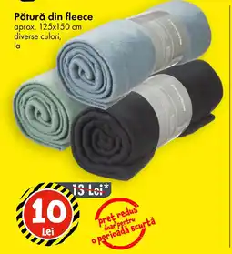 TEDI Pătură din fleece Ofertă
