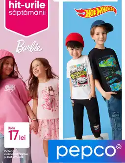 Pepco Colectia cu licenţă Barbie şi Hot Wheels Ofertă