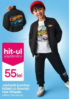 Pepco Jachetă bomber băieţi cu licenţă Hot Wheels Ofertă