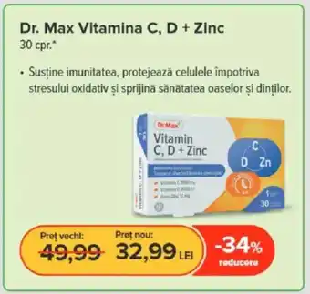 Dr. Max Vitamina C, D + Zinc