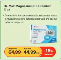 Dr.Max Dr. Max Magnesium B6 Premium Ofertă