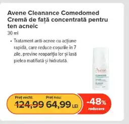 Dr.Max Avene Cleanance Comedomed Cremă de față concentrată pentru ten acneic Ofertă