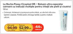 Dr.Max La Roche-Posay Cicaplast B5 + Balsam ultra-reparator calmant cu indicații multiple pentru iritații ale pielii şi cicatrici Ofertă