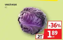 Auchan Varză roşie Ofertă