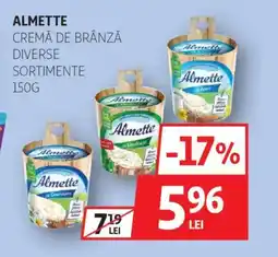 Auchan ALMETTE Cremă de brânză Ofertă