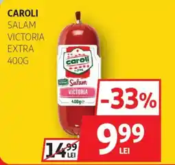 Auchan CAROLI Salam victoria extra Ofertă