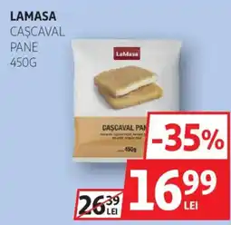Auchan Lamasa cascaval pane Ofertă