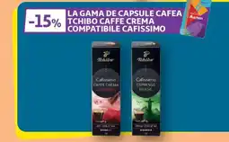 Auchan La gama de capsule cafea Tchibo caffe crema compatibile cafissimo Ofertă