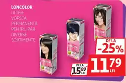 Auchan LONCOLOR Ultra vopsea permanentă pentru păr Ofertă