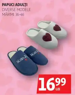 Auchan Papuci adulţi Ofertă