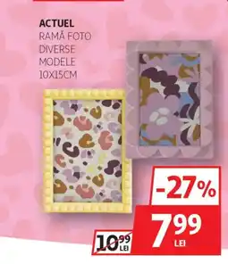 Auchan Actuel ramă foto Ofertă