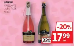 Auchan PANCIU Frizzante alb / roze Ofertă