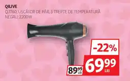 Auchan QILIVE Q.7760, Uscător de pår Ofertă