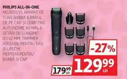 Auchan PHILIPS All-In-One MG3920/15 Ofertă