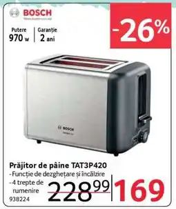 Selgros Prăjitor de pâine TAT3P420 Ofertă