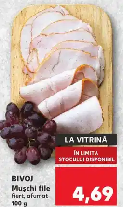 Kaufland BIVOJ Muschi file fiert, afumat Ofertă