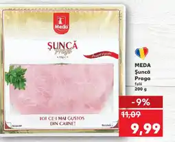 Kaufland MEDA Şuncă Praga felii Ofertă