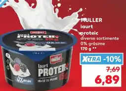 Kaufland MULLER iaurt proteic Ofertă