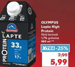Kaufland OLYMPUS Lapte High Protein Ofertă