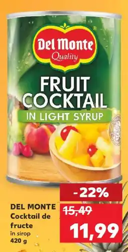 Kaufland DEL MONTE Cocktail de fructe în sirop Ofertă