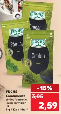 Kaufland FUCHS Condimente Ofertă