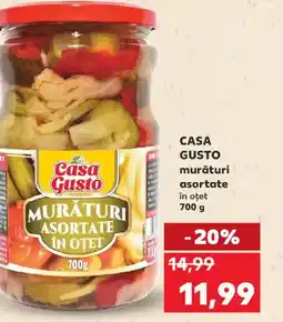 Kaufland CASA GUSTO murături asortate în oțet Ofertă