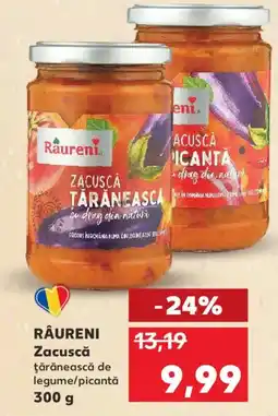 Kaufland RÂURENI Zacuscă Ofertă