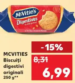 Kaufland MCVITIES Biscuiţi digestivi originali Ofertă