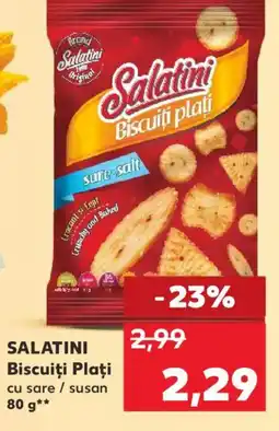 Kaufland SALATINI Biscuiți Plaţi cu sare / susan Ofertă