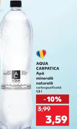 Kaufland AQUA CARPATICA Apă minerală naturală Ofertă