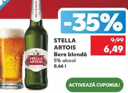 Kaufland STELLA ARTOIS Bere blondă Ofertă