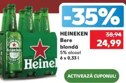Kaufland HEINEKEN Bere blondă Ofertă