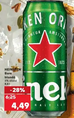 Kaufland HEINEKEN Bere blondă Ofertă